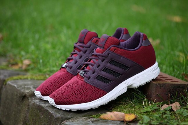 adidas zx flux bordeaux femme